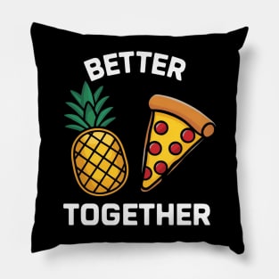 Pineapple on Pizza Pillow