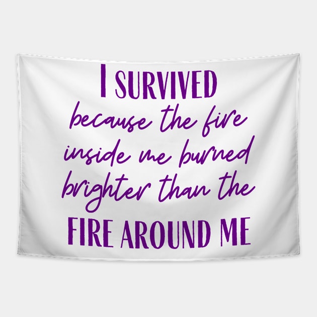 The Fire Inside Me Tapestry by ryanmcintire1232