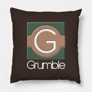 Grumble: A Goblin Dating Site Pillow