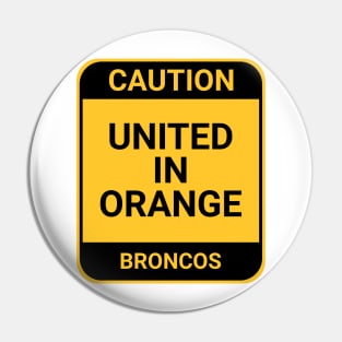 UNITED IN ORANGE Pin