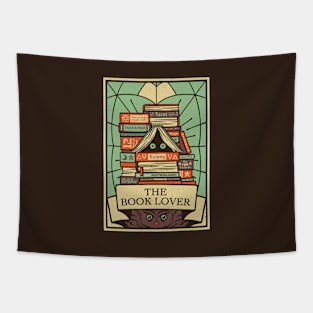 The Book Lover Tarot Card by Tobe Fonseca Tapestry
