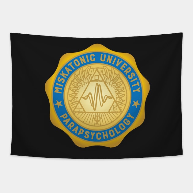 Miskatonic University Parapsychology Tapestry by HPLHS