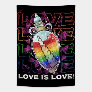 Gay Pride - Rainbow of Love Tapestry