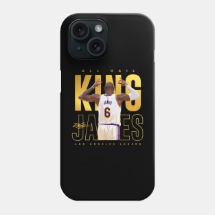 Lebron James All Hail The King Phone Case