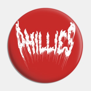 Phillies Heavy Metal Pin