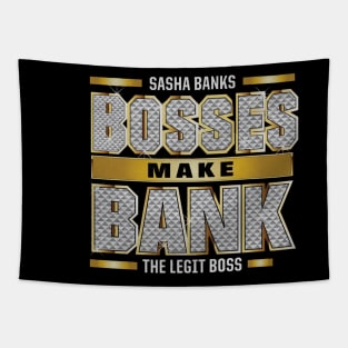 Sasha Banks Bosses Make Bank Tapestry