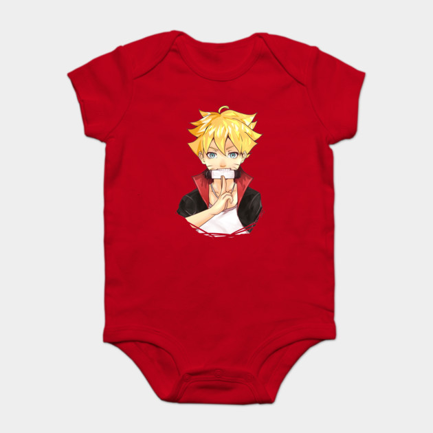 Uzumaki Boruto Naruto Son Boruto Baby Kurzarmbody Teepublic De