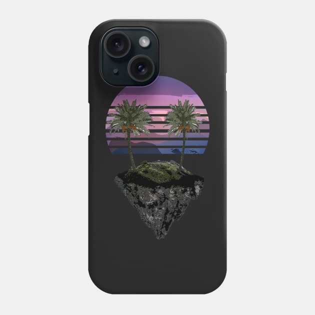 Palm Island Space Phone Case by jaml-12