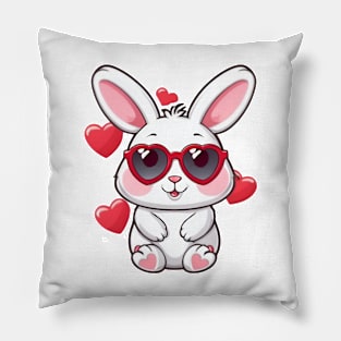 Valentine Bunny Pillow