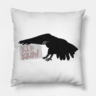 kid krow Pillow