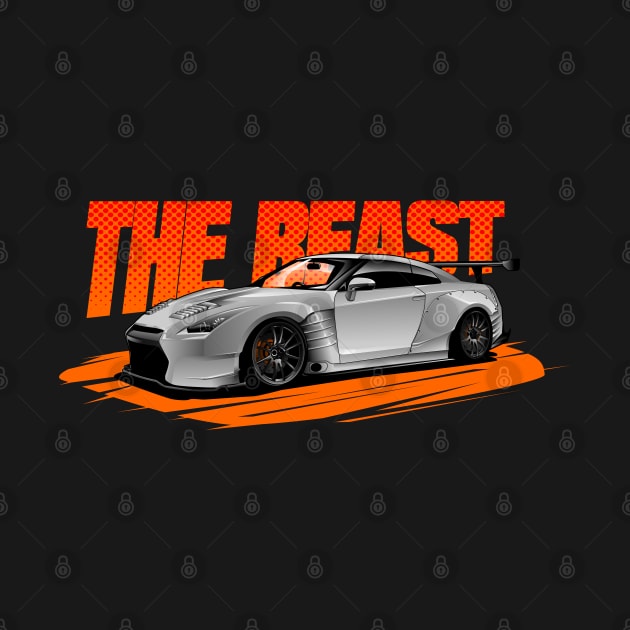 GTR 35 The Beast by aredie19