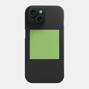 Green Apple Waves Phone Case