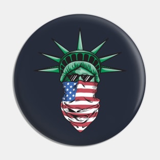 Urban Liberty USA Flag Pin