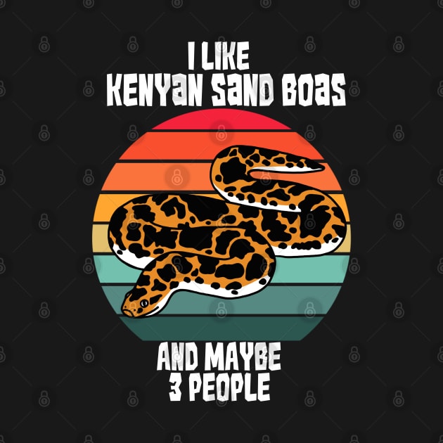 I Like Kenyan Sand Boas...and maybe 3 people by SNK Kreatures