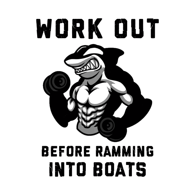 Orca Workout Ramming Into Boats by DanielFGF
