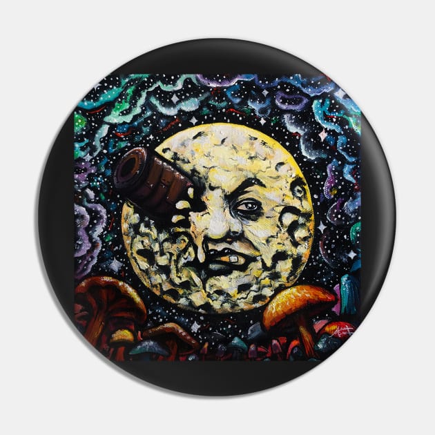 Trippin' to the Moon Pin by littleluckylink