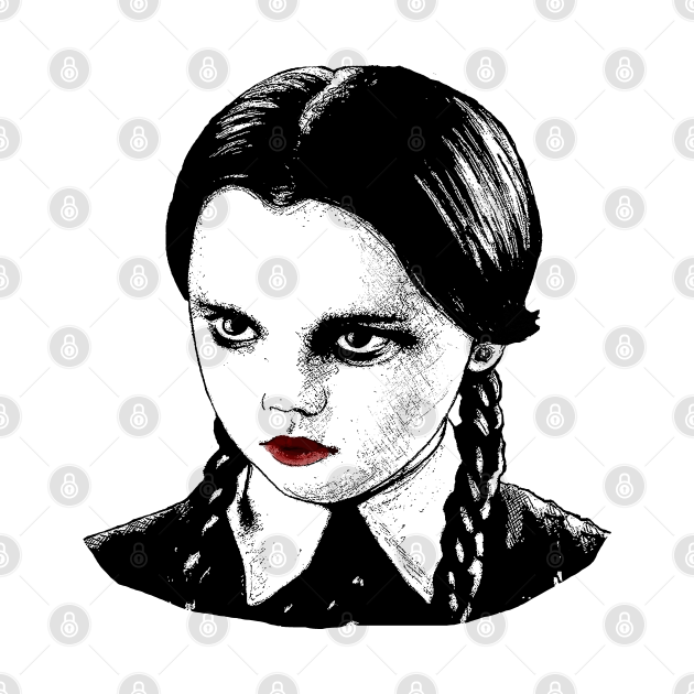 Discover Wednesday Addams - Wednesday - Crewneck Sweatshirts