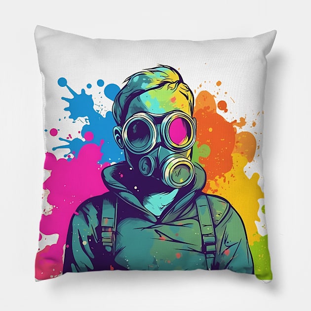 Human diverse queer LGBTQ+ designs - Show pride and diversity. Pillow by MLArtifex