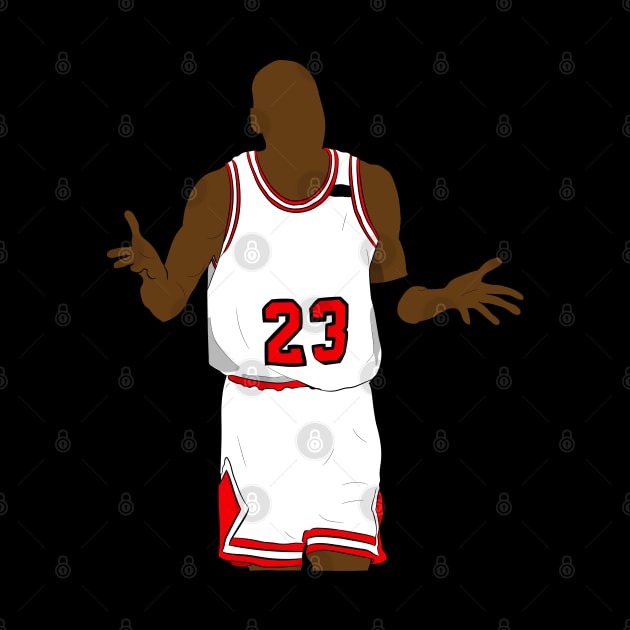 Michael Jordan Shrug by SickSticksCo