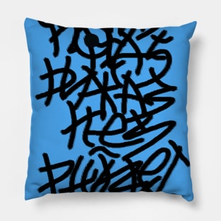 lettering Pillow