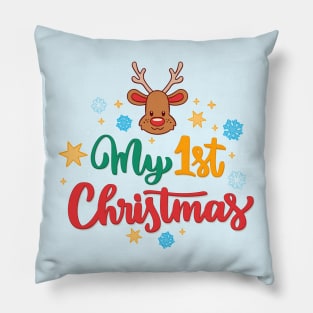 My first Christmas Pillow