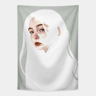 White Hair Tapestry