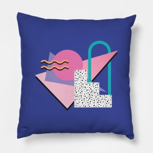 Memphis Pattern 30 / 80s Retro Pillow