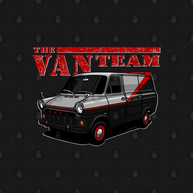 The classic van of the real heroes! by jaagdesign