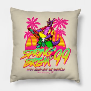 Spring Break '99 (Pink) Pillow