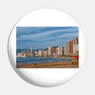 Benidorm Levante Beach Costa Blanca Spain Pin