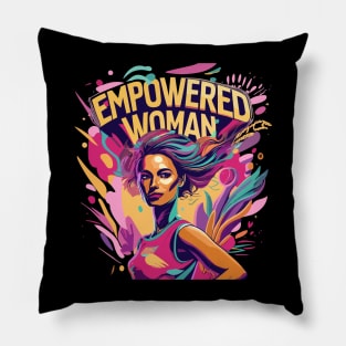 Empowered woman Pillow