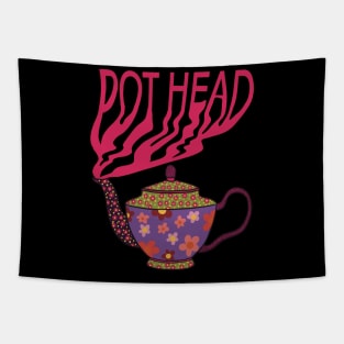 Pot head teapot Tapestry