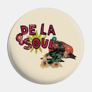 the de la soul vintage Pin