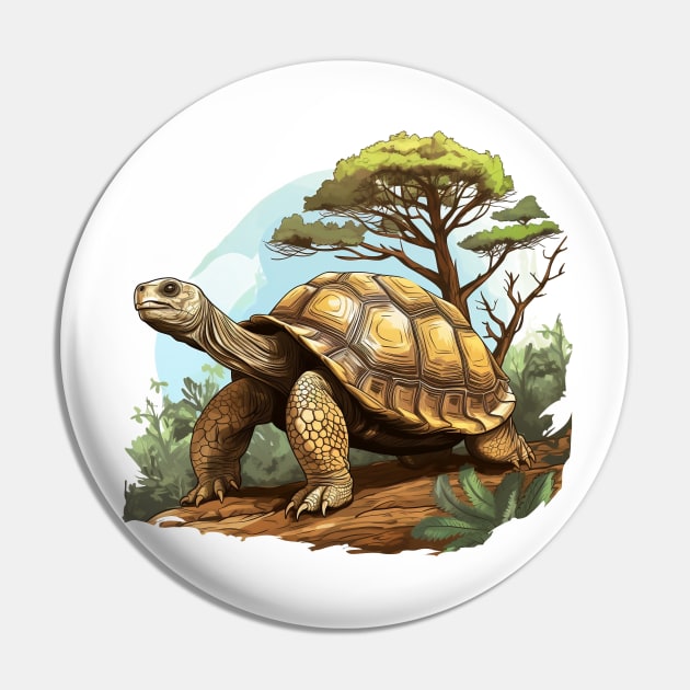 Giant Tortoise Pin by zooleisurelife