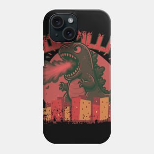 Godzilla cute vintage style Phone Case