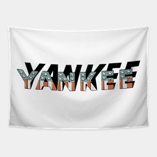 New York Yankees Retro American Flag 3D Sign Tapestry