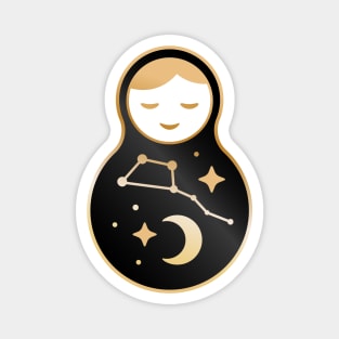 Russian doll matryoshka - Constellation Ursa Major Magnet