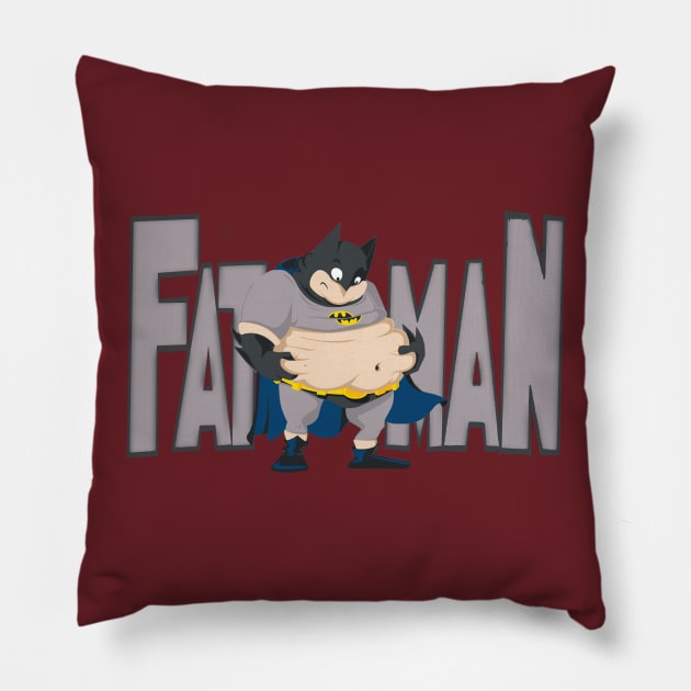 Fatman Pillow by patsyhanson