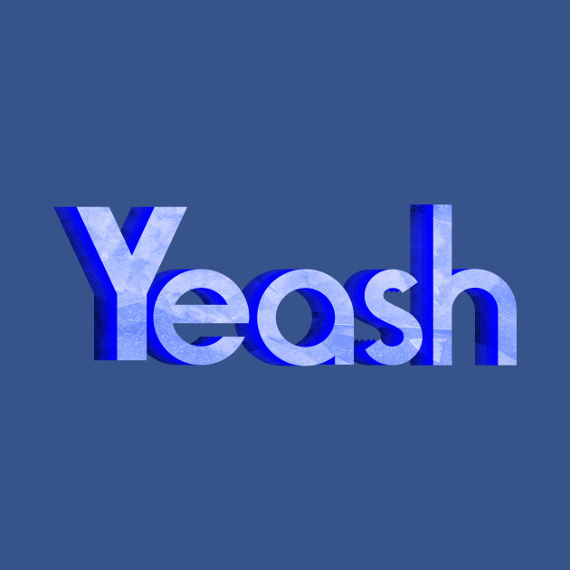 Discover Yeash Michael Scott Typography-Blue - The Office - T-Shirt