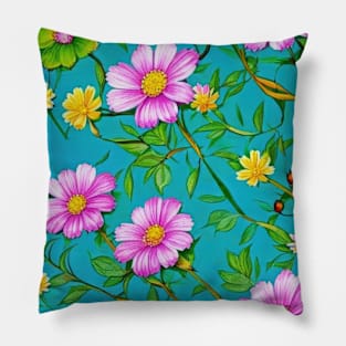 Floral pattern background Pillow