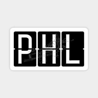 PHL Split Flap Display Magnet