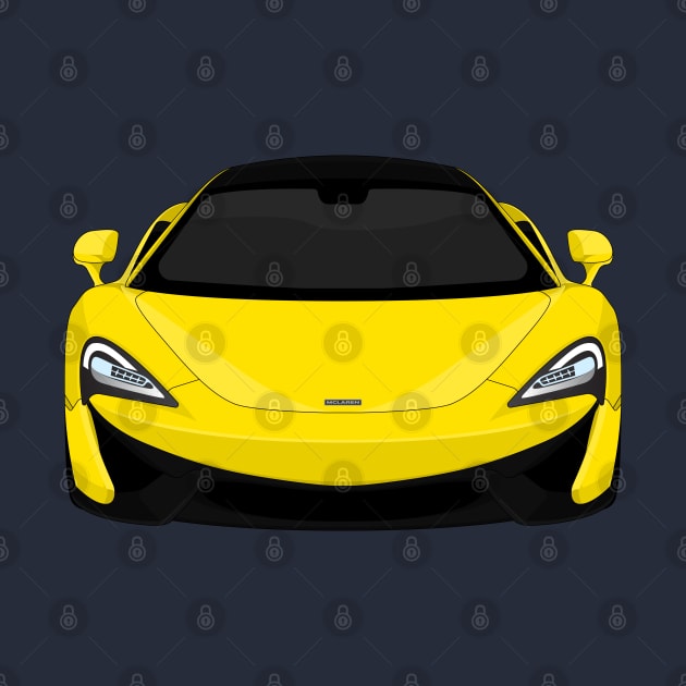 MCLAREN 570S YELLOW by VENZ0LIC