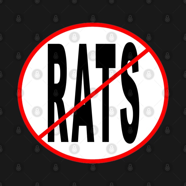 No Rats by  The best hard hat stickers 