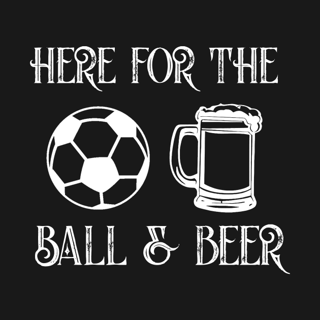 Balls & beer funny soccer alley sport drinking by MarrinerAlex