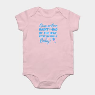 Baby Announcement, Baby Onesie, Gender Reveal Ideas, Quarantine Pregnancy, Baby Shower Decor, Announcement Onesie