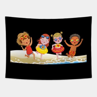 Beach Party Tapestry