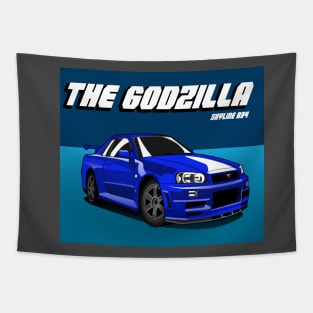 "The Godzilla" Tapestry