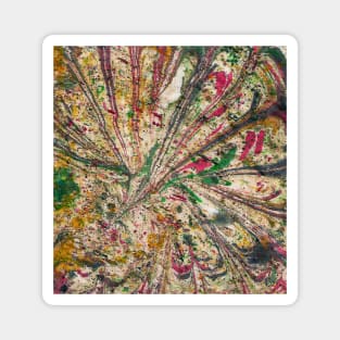 Abstract marble texture design Magnet