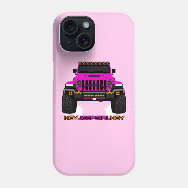 herjeepgirlhey Phone Case by sojeepgirl