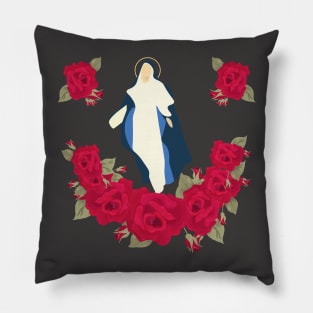 Fiesta de santa Rosa. Saint Rose of Lima Pillow